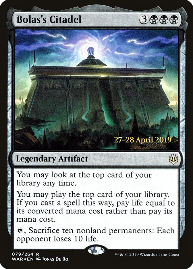 Bolas's Citadel [War of the Spark Prerelease Promos] - Magic: The Gathering - Card Brawlers | Quebec | Canada |