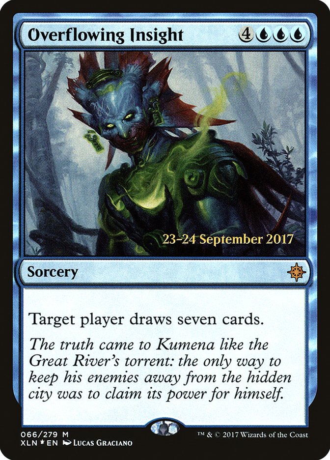 Overflowing Insight [Ixalan Prerelease Promos] - Magic: The Gathering - Card Brawlers | Quebec | Canada |