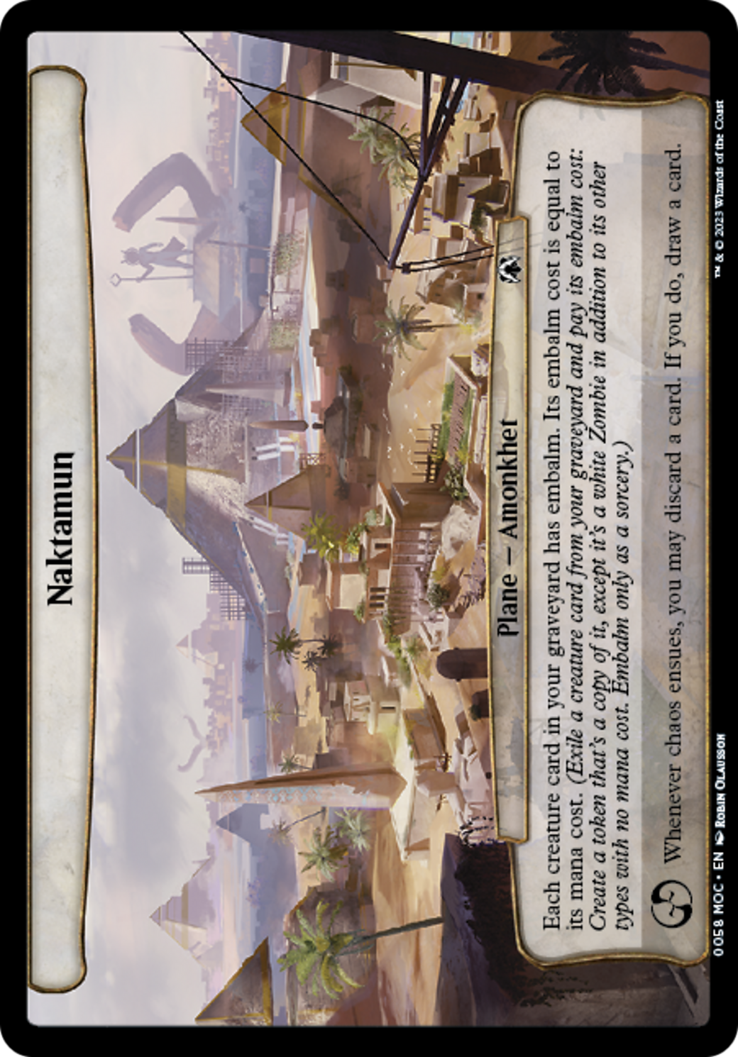 Naktamun [March of the Machine Commander] - Magic: The Gathering - Card Brawlers | Quebec | Canada |