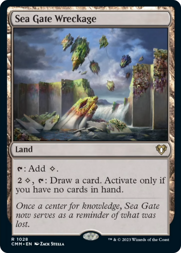 Sea Gate Wreckage [Commander Masters] - Magic: The Gathering - Card Brawlers | Quebec | Canada |
