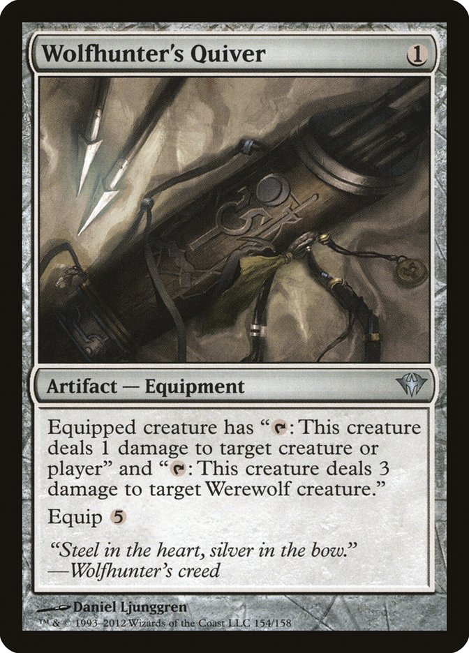 Wolfhunter's Quiver [Dark Ascension] - Magic: The Gathering - Card Brawlers | Quebec | Canada |