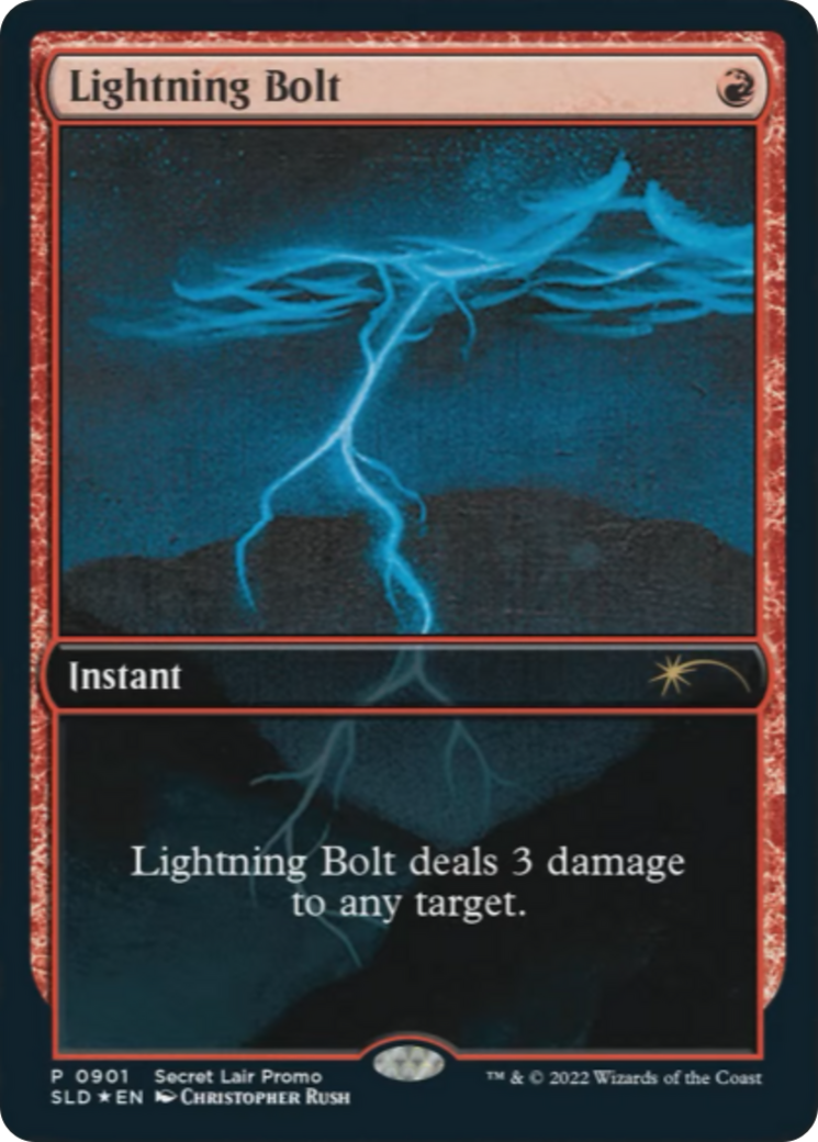 Lightning Bolt (0901) [Secret Lair Drop Series] - Magic: The Gathering - Card Brawlers | Quebec | Canada |