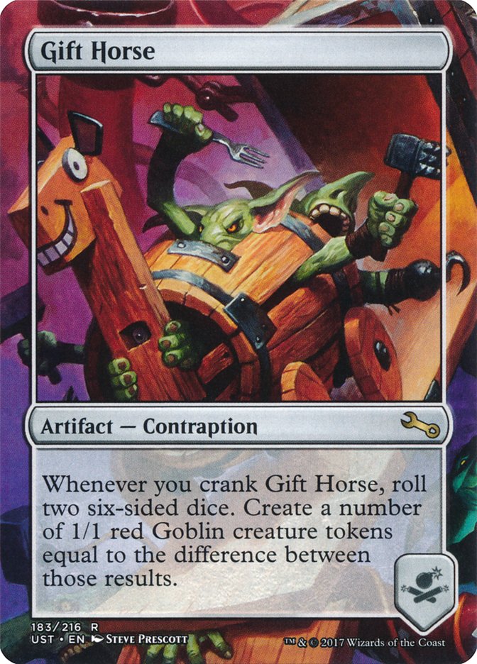 Gift Horse [Unstable] - Magic: The Gathering - Card Brawlers | Quebec | Canada |