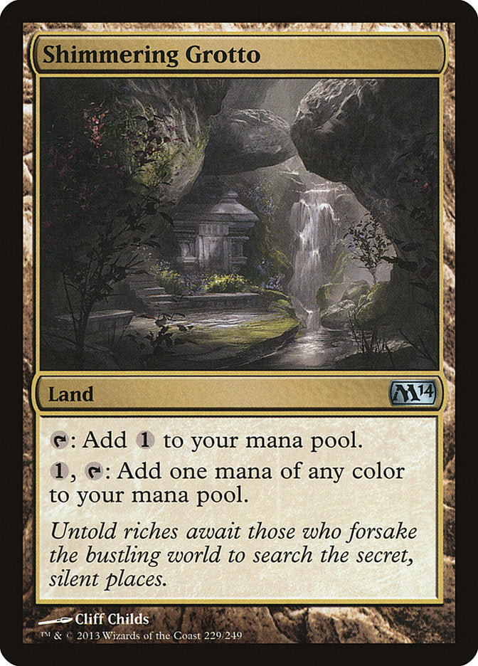 Shimmering Grotto [Magic 2014] - Magic: The Gathering - Card Brawlers | Quebec | Canada |
