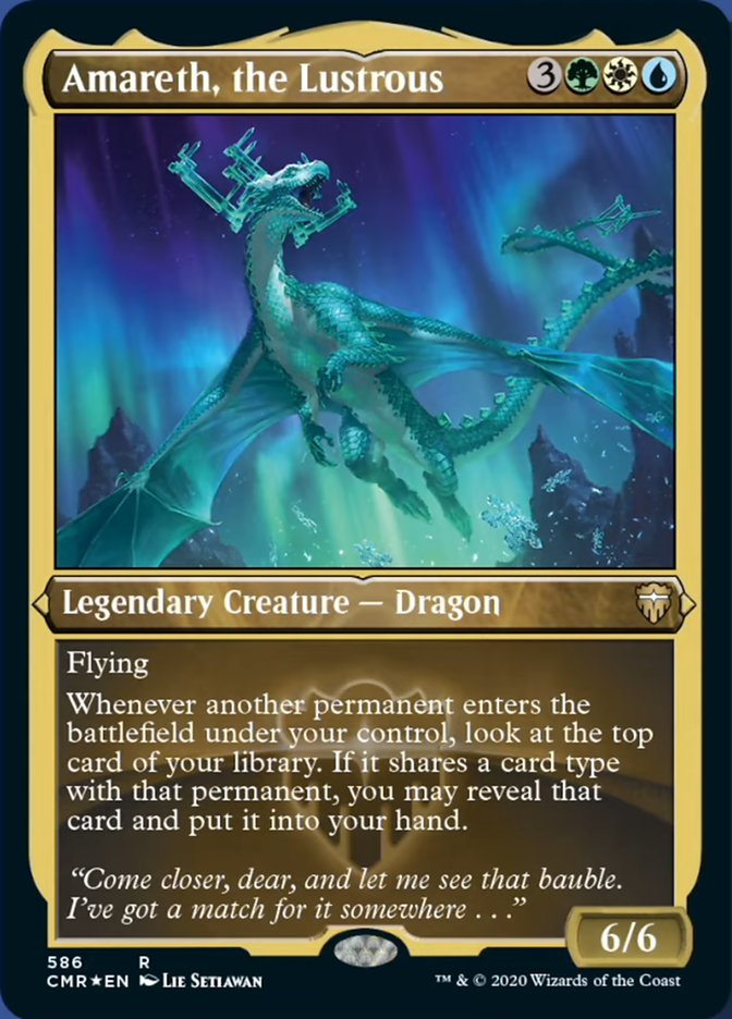Amareth, the Lustrous (Etched) [Commander Legends] - Magic: The Gathering - Card Brawlers | Quebec | Canada |