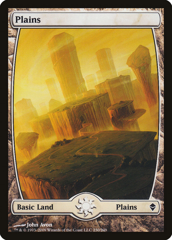 Plains (230) [Zendikar] - Magic: The Gathering - Card Brawlers | Quebec | Canada |