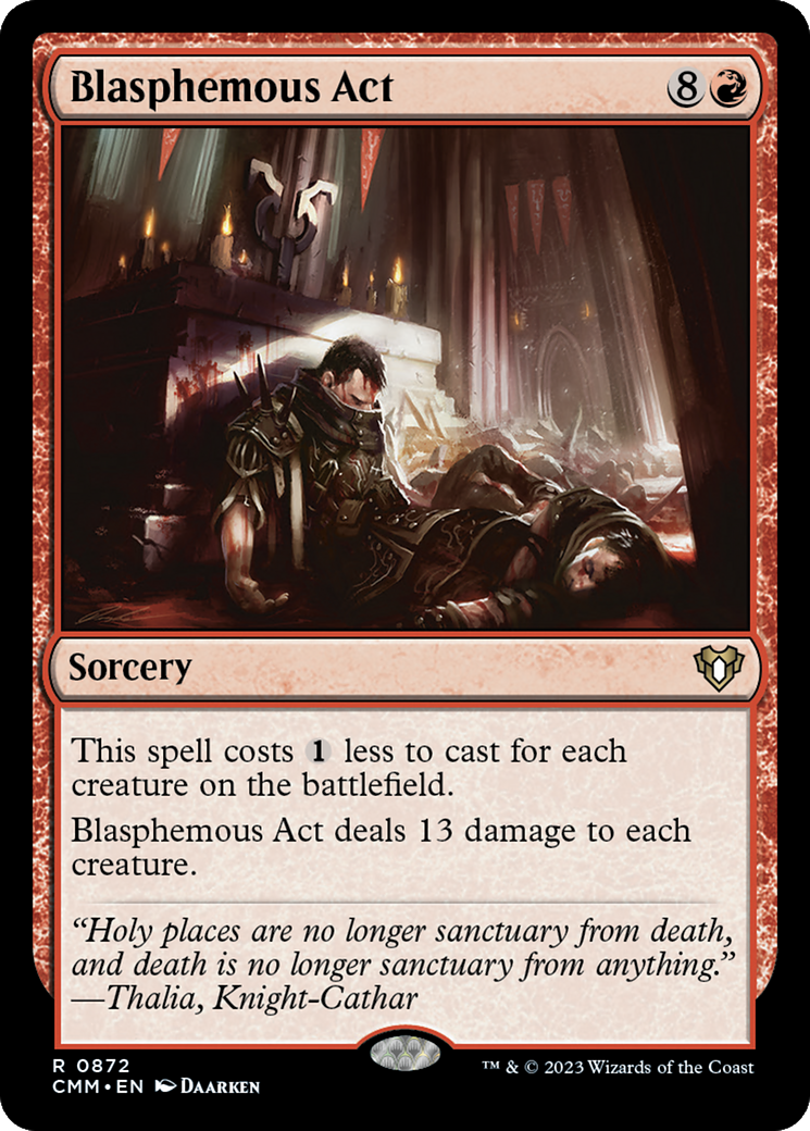 Blasphemous Act [Commander Masters] - Magic: The Gathering - Card Brawlers | Quebec | Canada |