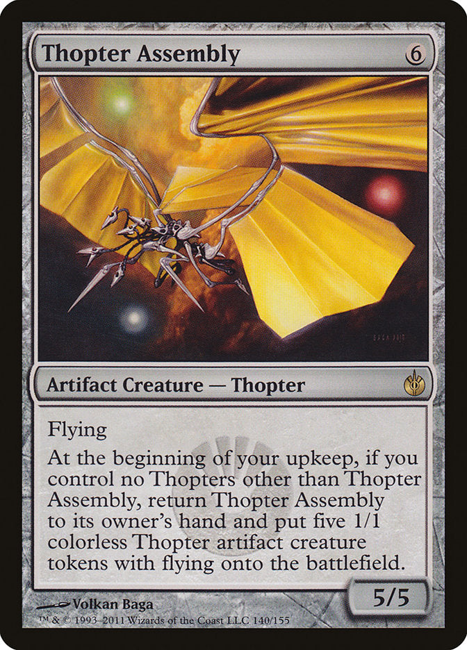 Thopter Assembly [Mirrodin Besieged] - Magic: The Gathering - Card Brawlers | Quebec | Canada |