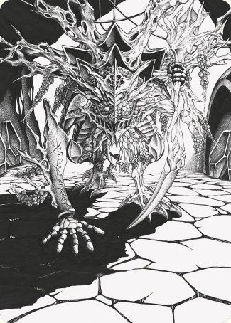 Thrun, Breaker of Silence Art Card [Phyrexia: All Will Be One Art Series] - Magic: The Gathering - Card Brawlers | Quebec | Canada |