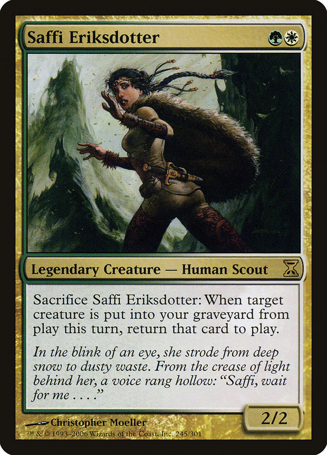 Saffi Eriksdotter [Time Spiral] - Magic: The Gathering - Card Brawlers | Quebec | Canada |