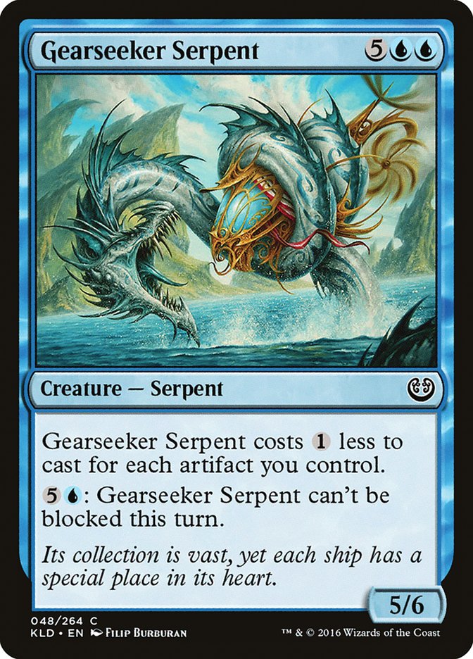 Gearseeker Serpent [Kaladesh] - Magic: The Gathering - Card Brawlers | Quebec | Canada |
