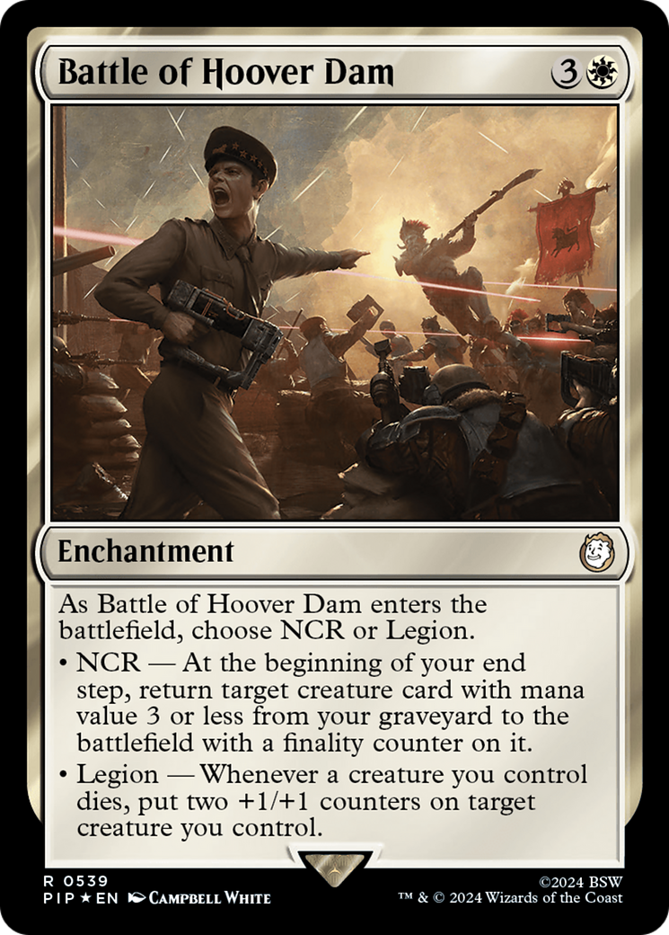 Battle of Hoover Dam (Surge Foil) [Fallout] - Magic: The Gathering - Card Brawlers | Quebec | Canada |