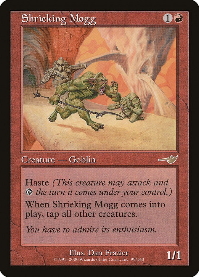 Shrieking Mogg [Nemesis] - Magic: The Gathering - Card Brawlers | Quebec | Canada |