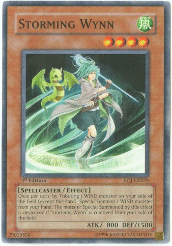 Storming Wynn [EOJ-EN029] Common - Yu-Gi-Oh! - Card Brawlers | Quebec | Canada |