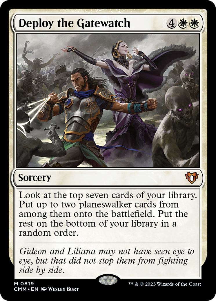 Deploy the Gatewatch [Commander Masters] - Magic: The Gathering - Card Brawlers | Quebec | Canada |