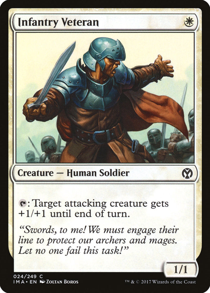 Infantry Veteran [Iconic Masters] - Magic: The Gathering - Card Brawlers | Quebec | Canada |