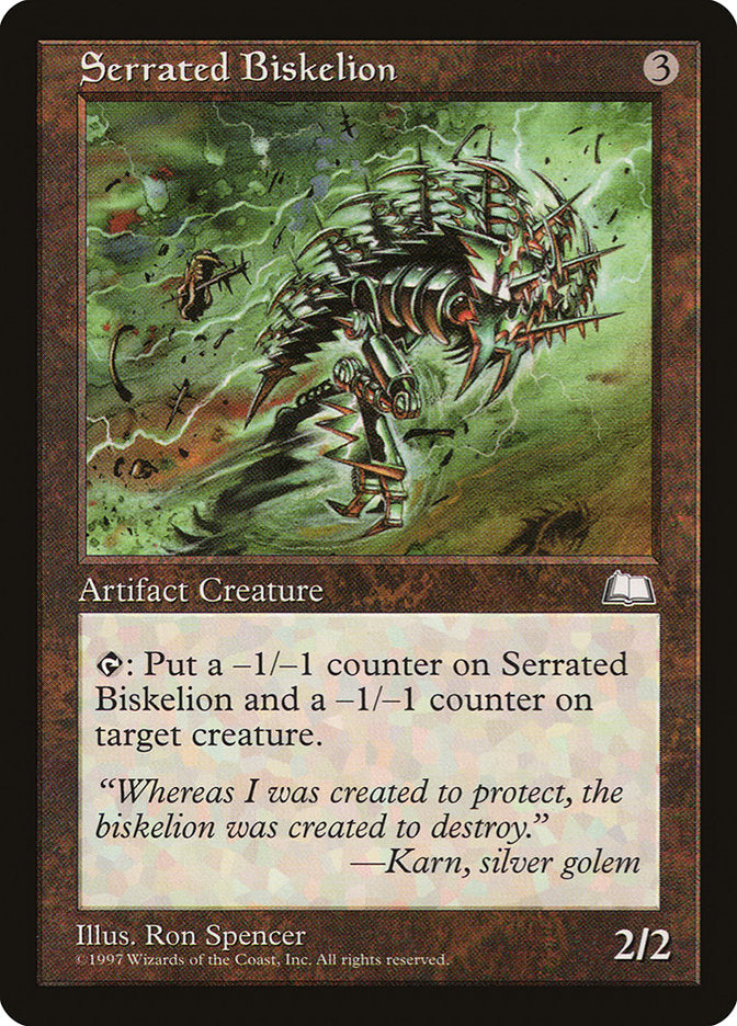Serrated Biskelion [Weatherlight] - Magic: The Gathering - Card Brawlers | Quebec | Canada |