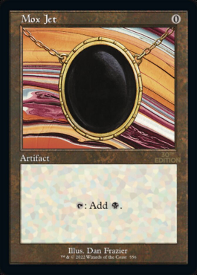 Mox Jet (Retro) [30th Anniversary Edition] - Magic: The Gathering - Card Brawlers | Quebec | Canada |