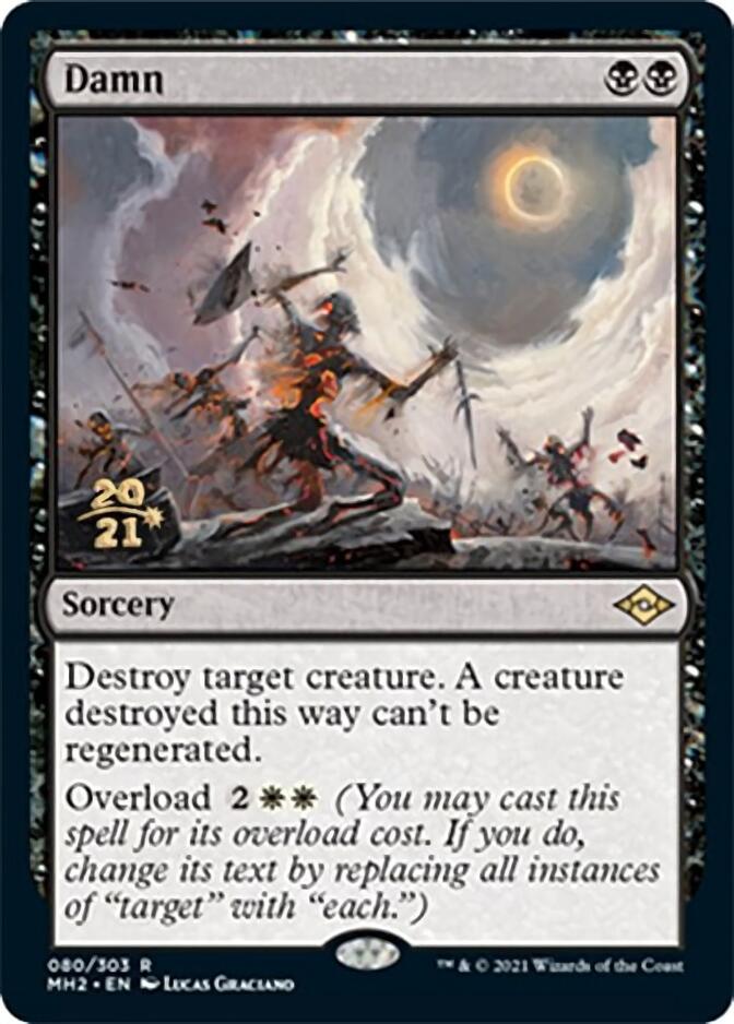 Damn [Modern Horizons 2 Prerelease Promos] - Magic: The Gathering - Card Brawlers | Quebec | Canada |