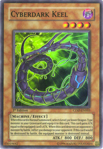 Cyberdark Keel [CDIP-EN003] Super Rare - Yu-Gi-Oh! - Card Brawlers | Quebec | Canada |