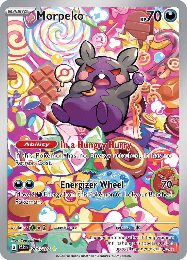 Morpeko (206/182) [Scarlet & Violet: Paradox Rift] - Pokémon - Card Brawlers | Quebec | Canada |