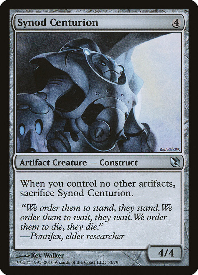 Synod Centurion [Duel Decks: Elspeth vs. Tezzeret] - Magic: The Gathering - Card Brawlers | Quebec | Canada |