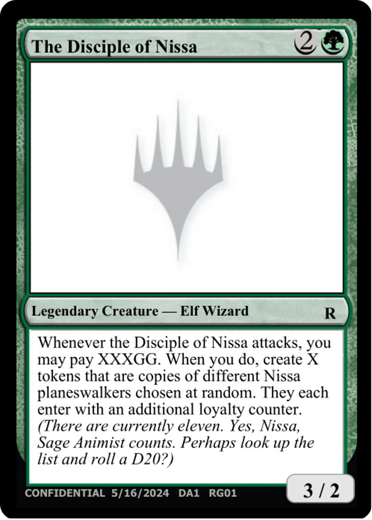 The Disciple of Nissa [Unknown Event] - Magic: The Gathering - Card Brawlers | Quebec | Canada |