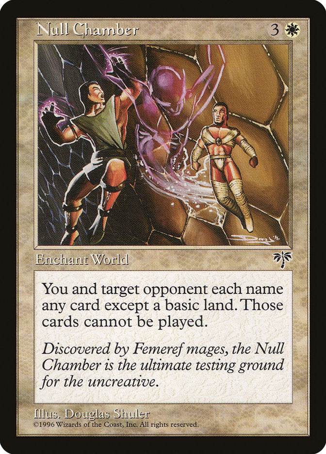 Null Chamber [Mirage] - Magic: The Gathering - Card Brawlers | Quebec | Canada |
