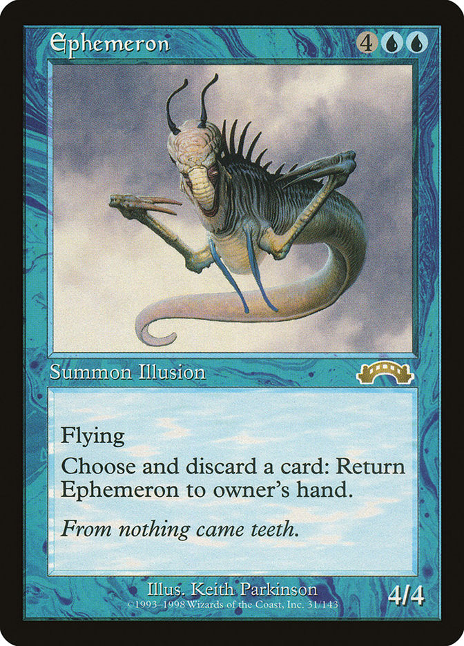 Ephemeron [Exodus] - Magic: The Gathering - Card Brawlers | Quebec | Canada |