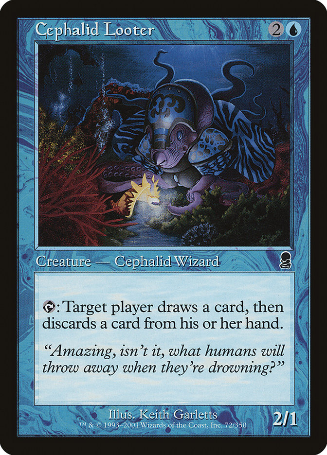 Cephalid Looter (Misprinted) [Odyssey] - Magic: The Gathering - Card Brawlers | Quebec | Canada |