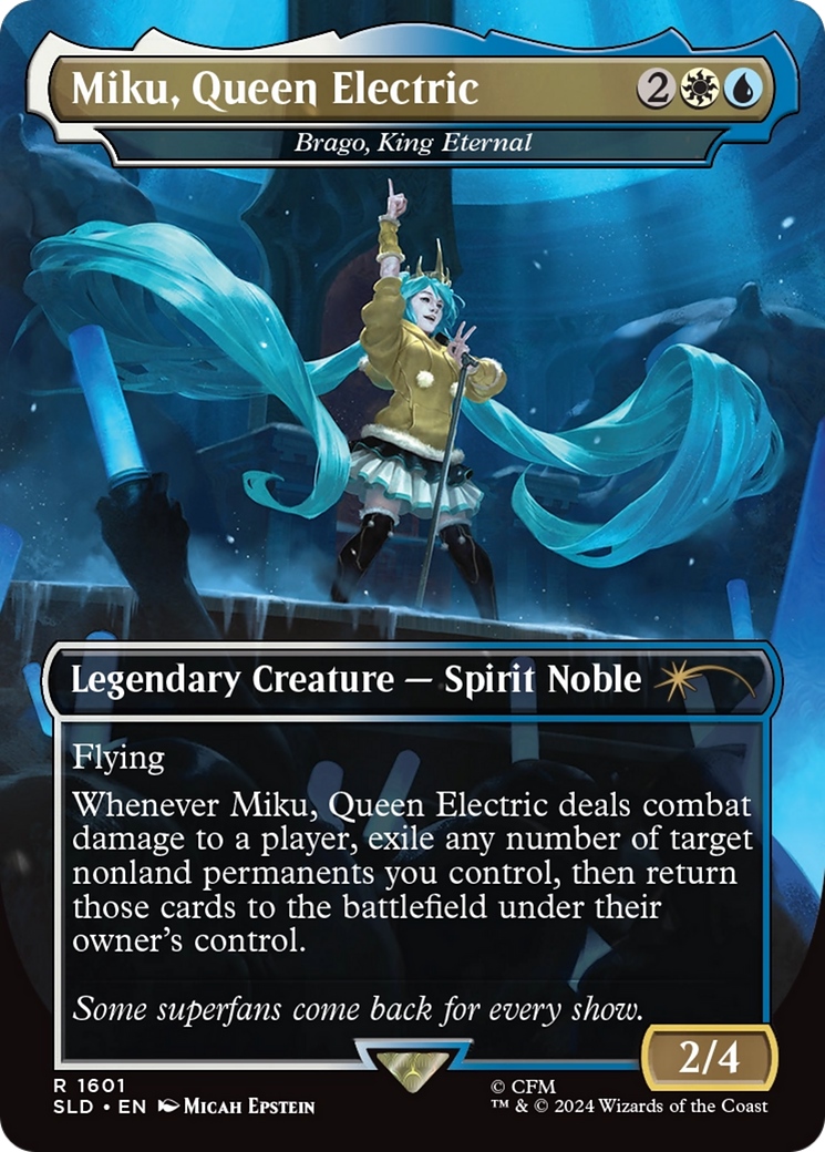 Miku, Queen Electric - Brago, King Eternal [Secret Lair Drop Series] - Magic: The Gathering - Card Brawlers | Quebec | Canada |