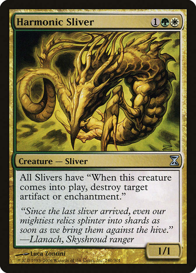 Harmonic Sliver [Time Spiral] - Magic: The Gathering - Card Brawlers | Quebec | Canada |