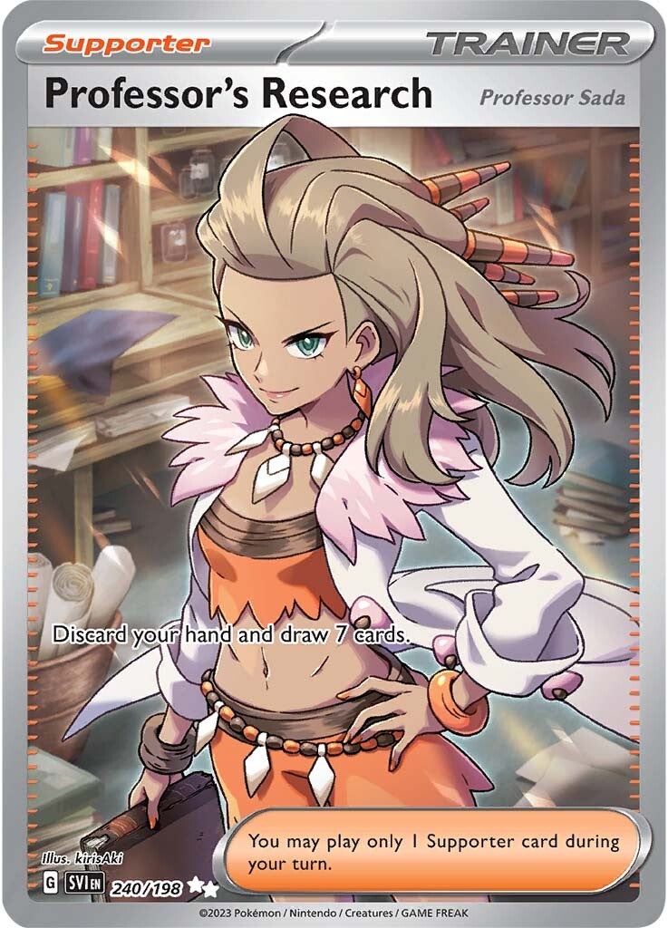 Professor's Research (240/198) [Scarlet & Violet: Base Set] - Pokémon - Card Brawlers | Quebec | Canada |