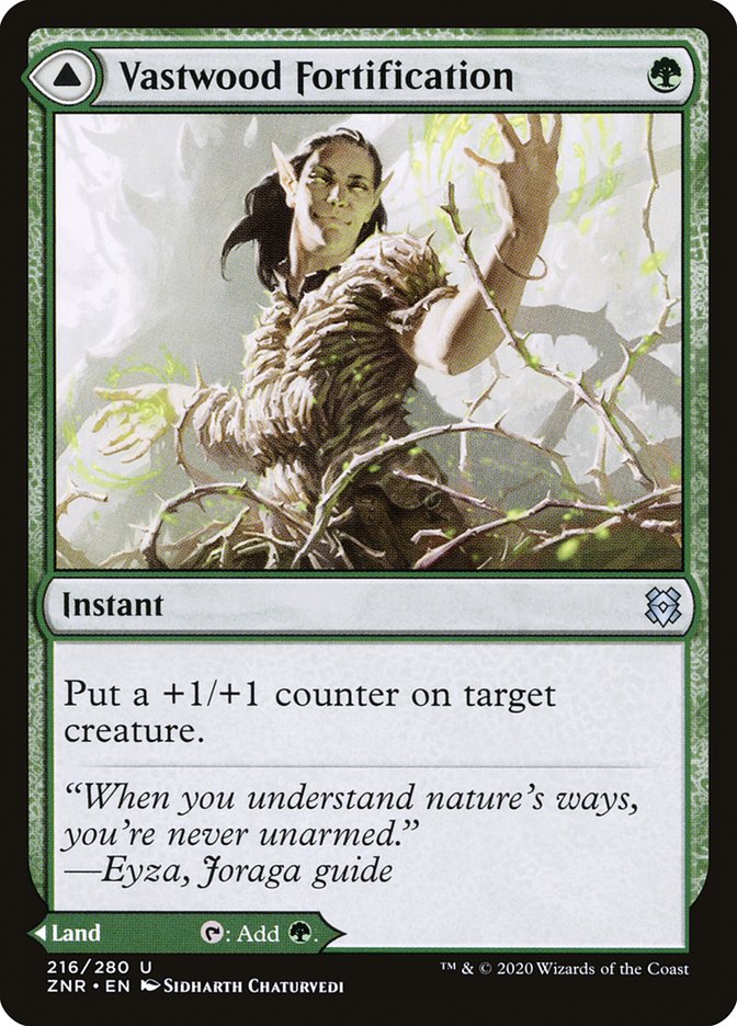 Vastwood Fortification // Vastwood Thicket [Zendikar Rising] - Magic: The Gathering - Card Brawlers | Quebec | Canada |