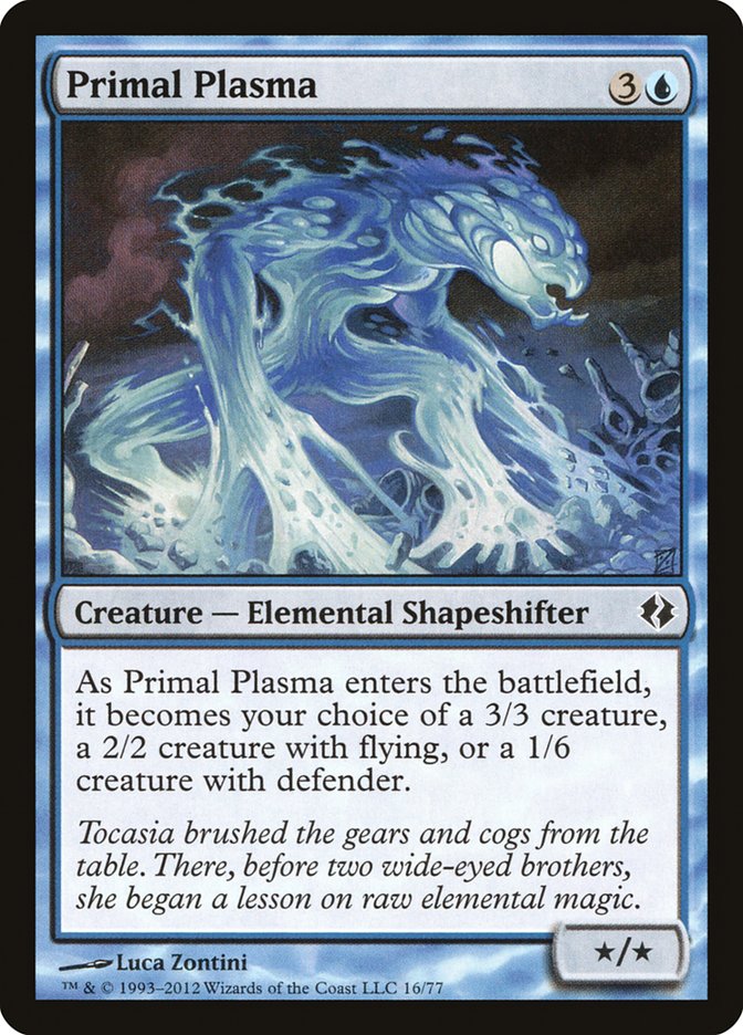 Primal Plasma [Duel Decks: Venser vs. Koth] - Magic: The Gathering - Card Brawlers | Quebec | Canada |