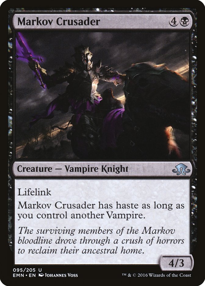 Markov Crusader [Eldritch Moon] - Magic: The Gathering - Card Brawlers | Quebec | Canada |