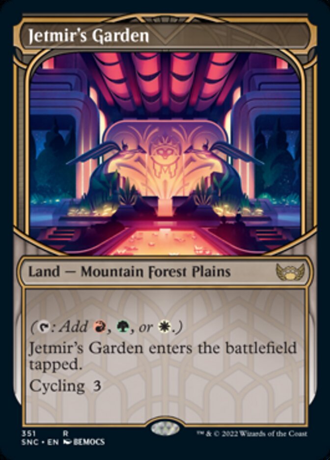 Jetmir's Garden (Showcase Skyscraper) [Streets of New Capenna] - Magic: The Gathering - Card Brawlers | Quebec | Canada |