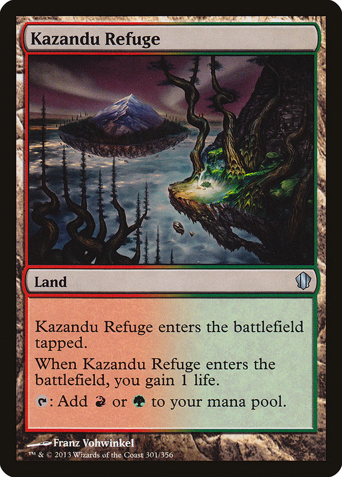 Kazandu Refuge [Commander 2013] - Magic: The Gathering - Card Brawlers | Quebec | Canada |