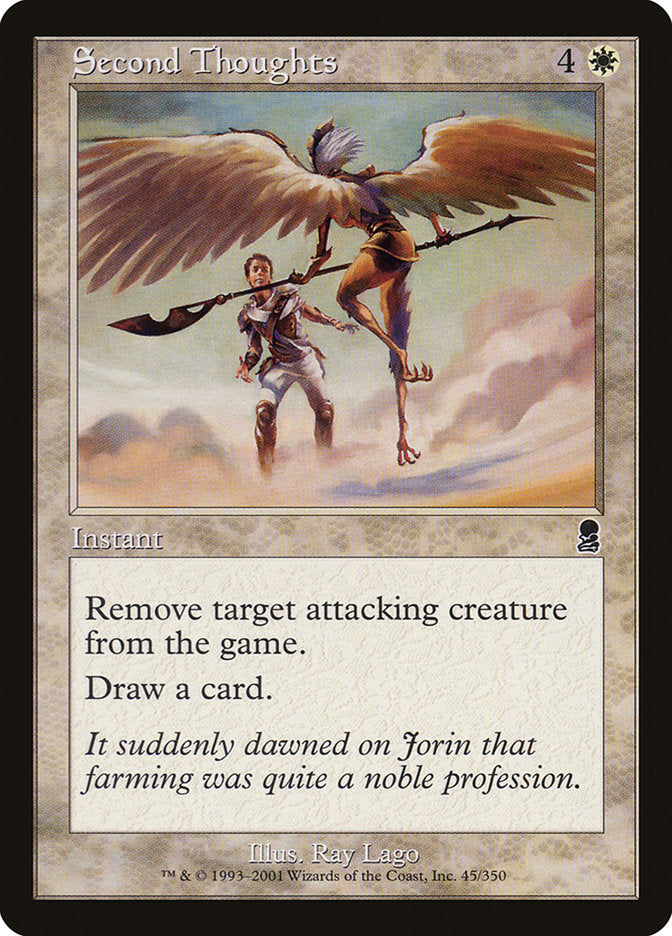 Second Thoughts [Odyssey] - Magic: The Gathering - Card Brawlers | Quebec | Canada |
