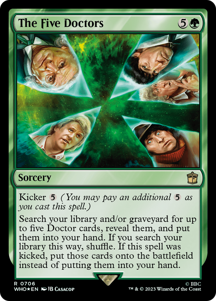 The Five Doctors (Surge Foil) [Doctor Who] - Magic: The Gathering - Card Brawlers | Quebec | Canada |