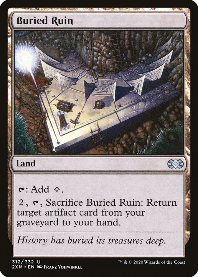 Buried Ruin [Double Masters] - Magic: The Gathering - Card Brawlers | Quebec | Canada |