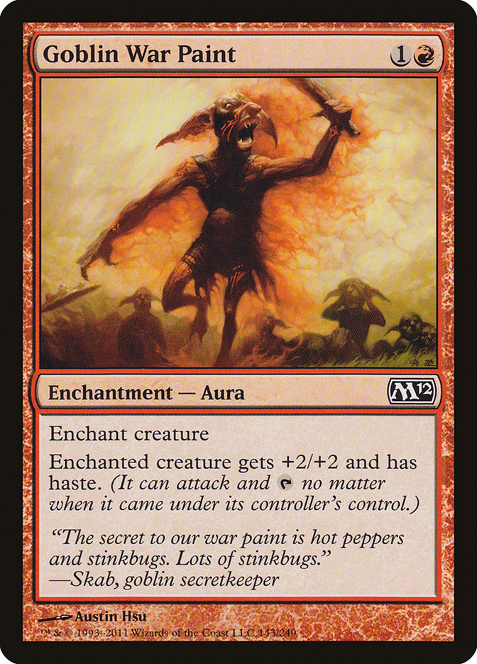 Goblin War Paint [Magic 2012] - Magic: The Gathering - Card Brawlers | Quebec | Canada |