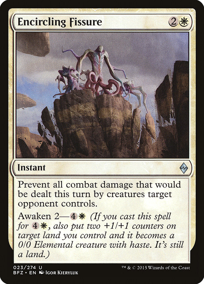 Encircling Fissure [Battle for Zendikar] - Magic: The Gathering - Card Brawlers | Quebec | Canada |