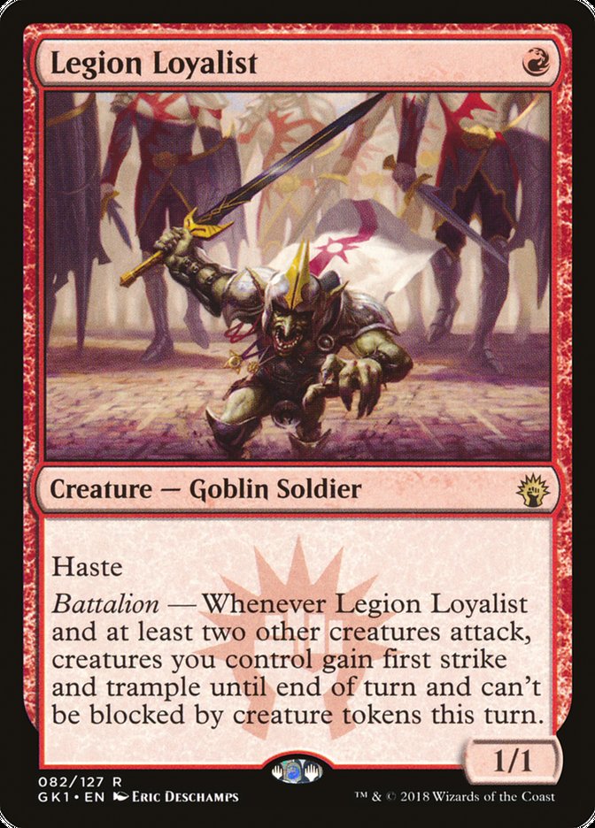 Legion Loyalist [Guilds of Ravnica Guild Kit] - Magic: The Gathering - Card Brawlers | Quebec | Canada |