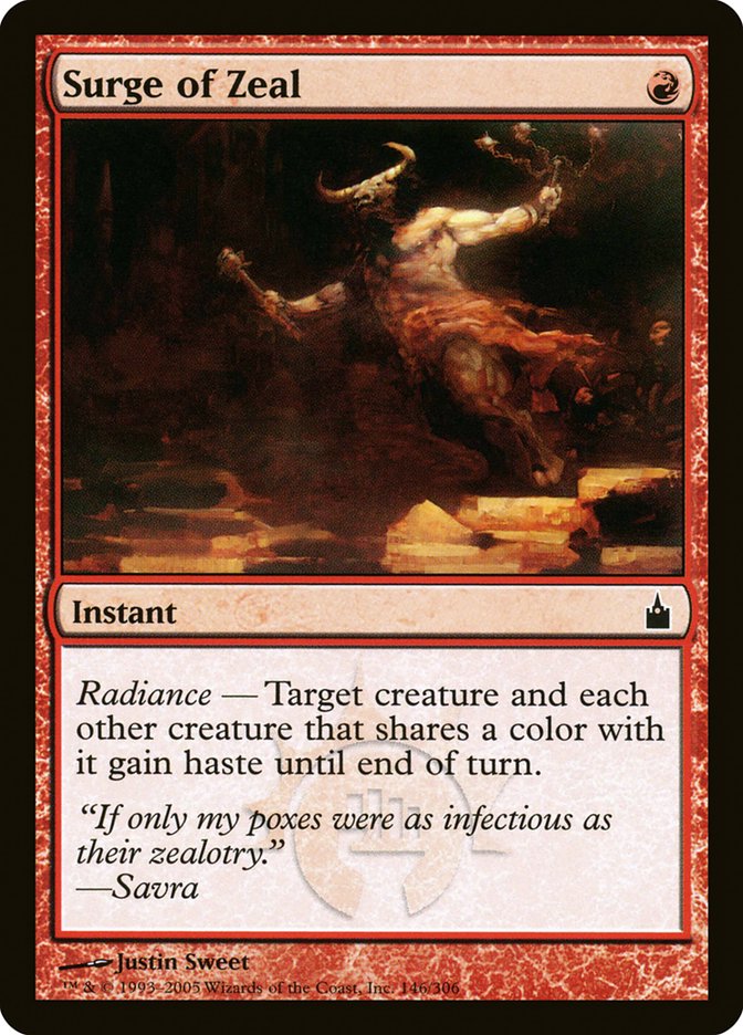 Surge of Zeal [Ravnica: City of Guilds] - Magic: The Gathering - Card Brawlers | Quebec | Canada |