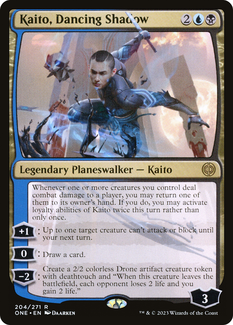 Kaito, Dancing Shadow [Phyrexia: All Will Be One] - Magic: The Gathering - Card Brawlers | Quebec | Canada |
