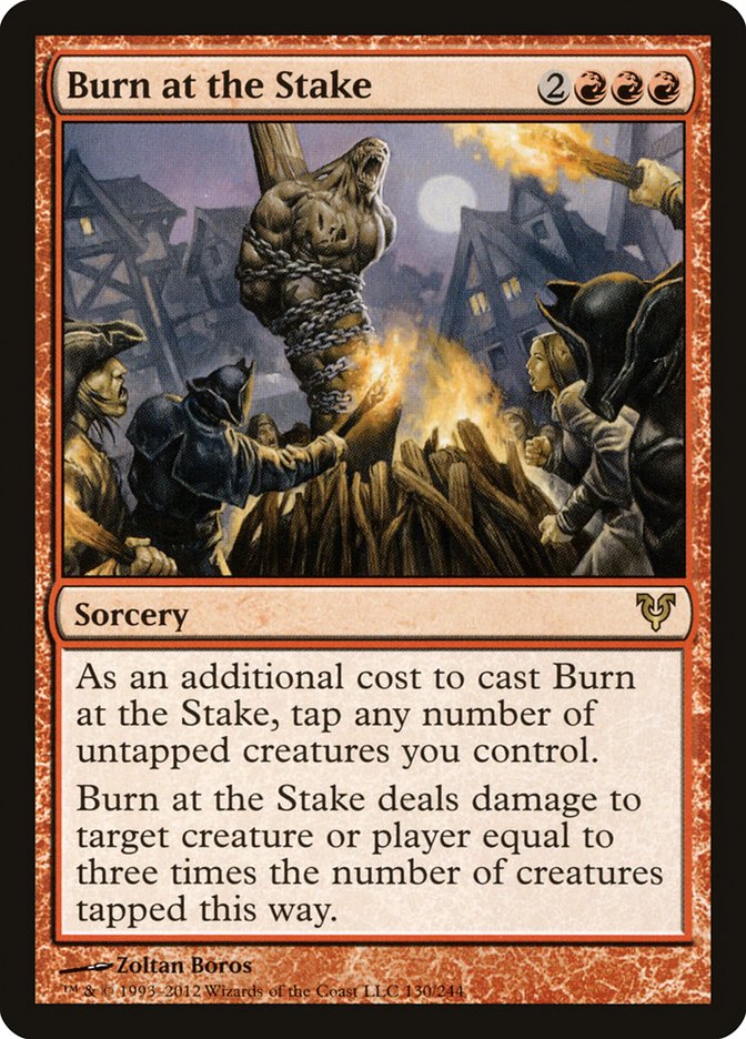Burn at the Stake [Avacyn Restored] - Magic: The Gathering - Card Brawlers | Quebec | Canada |