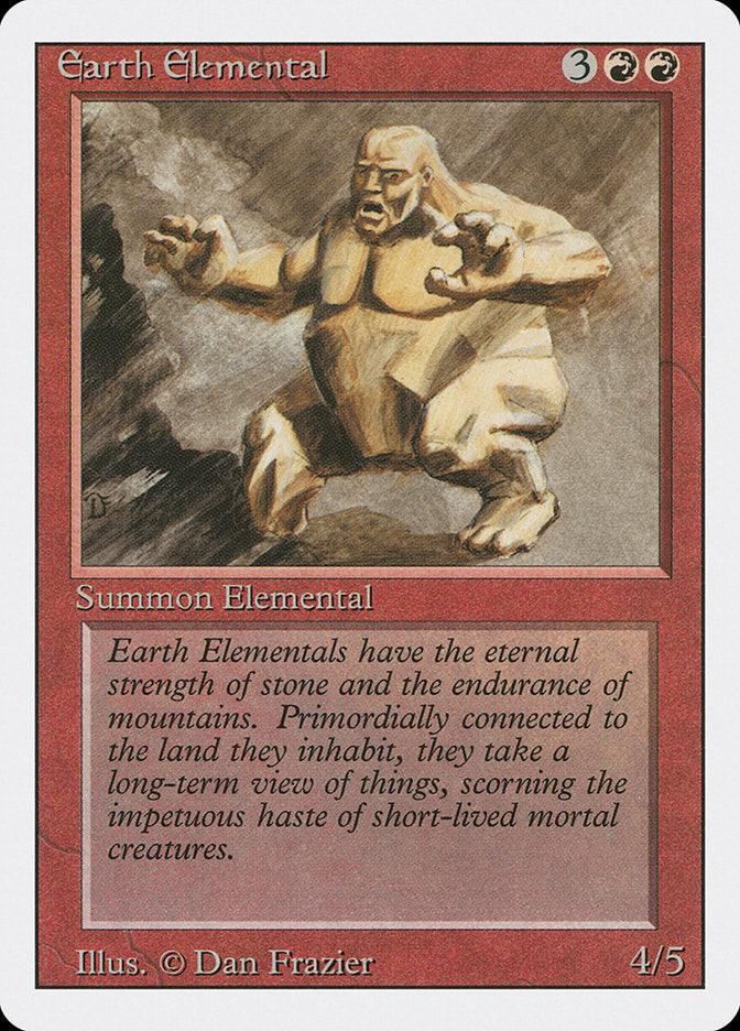 Earth Elemental [Revised Edition] - Magic: The Gathering - Card Brawlers | Quebec | Canada |