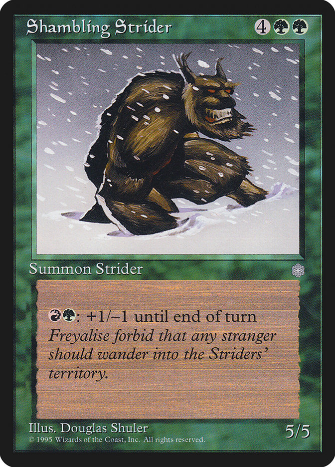 Shambling Strider [Ice Age] - Magic: The Gathering - Card Brawlers | Quebec | Canada |