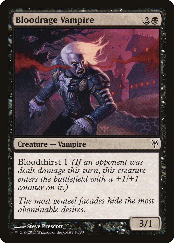 Bloodrage Vampire [Duel Decks: Sorin vs. Tibalt] - Magic: The Gathering - Card Brawlers | Quebec | Canada |